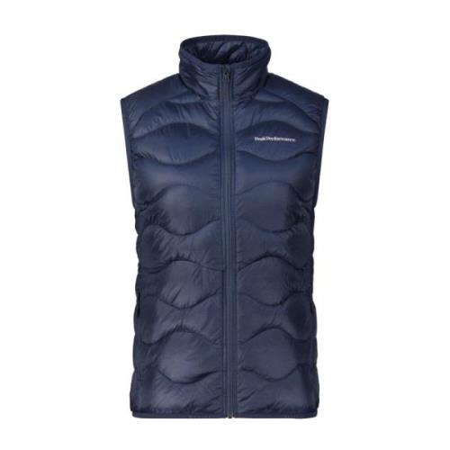 Gewatteerd Donsvest Peak Performance , Blue , Heren