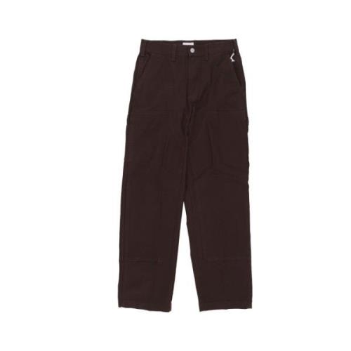 Java Brown Timmerman Broek met Dubbele Knie Obey , Brown , Heren