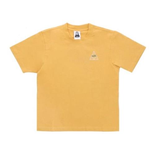 Relax Tee X X-girl Mosterd T-shirt HUF , Yellow , Heren