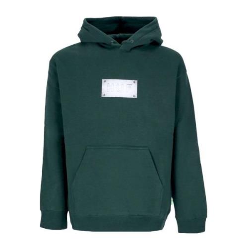 Groene Hoodie met Kangoeroezak HUF , Green , Heren