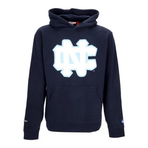 North Carolina Tar Heels Logo Hoodie Mitchell & Ness , Blue , Heren