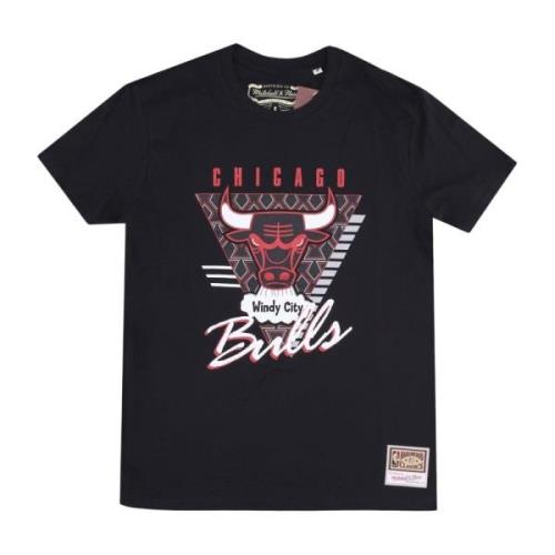 Chicago Bulls Tee Hardwood Classics T-Shirt Mitchell & Ness , Black , ...