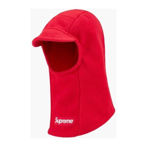 Rode Polartec Brim Balaclava Limited Edition Supreme , Red , Unisex