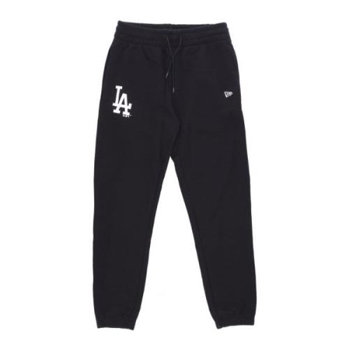 Dodgers Logo Fleece Jogger Broek New Era , Black , Heren