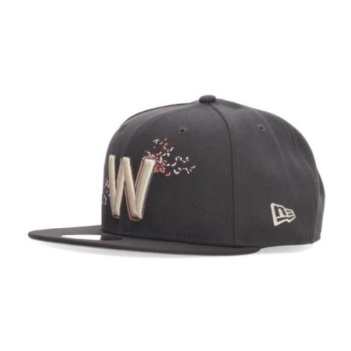 Washington Nationals Platte Klep Pet New Era , Black , Unisex