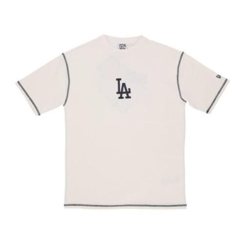 MLB World Series Oversize Tee New Era , Beige , Heren