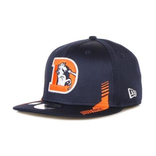 Denver Broncos Platte Klep Pet New Era , Blue , Unisex