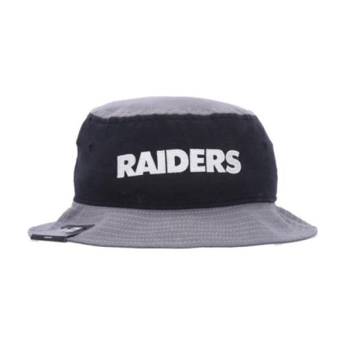 NFL Raiders Bucket Hat Zwart New Era , Black , Unisex