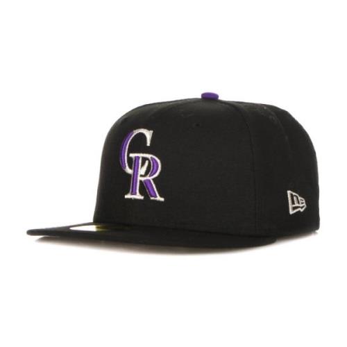 Colorado Rockies Baseball Cap New Era , Black , Unisex