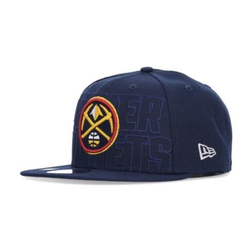 Denver Nuggets Platte Klep Snapback Pet New Era , Blue , Unisex