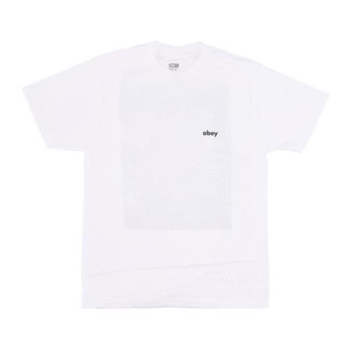 NYC Smog Classic Tee White Obey , White , Heren