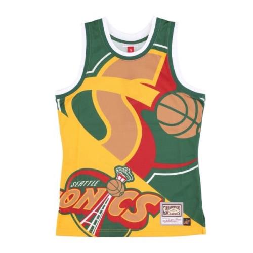 Seattle Supersonics NBA Tank Top Mitchell & Ness , Green , Heren