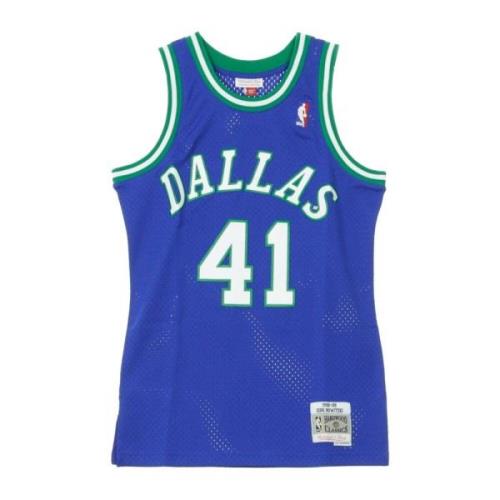 Dirk Nowitzki Basketball Tank Top Mitchell & Ness , Blue , Heren