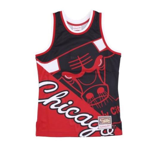 Chicago Bulls Tank Top NBA Stijl Mitchell & Ness , Multicolor , Heren