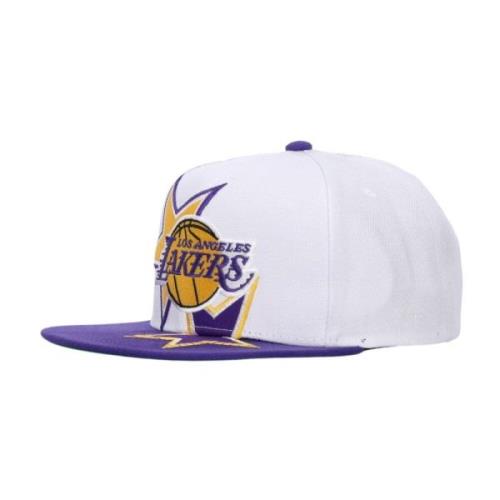 NBA All Starz Snapback Pet Mitchell & Ness , White , Heren