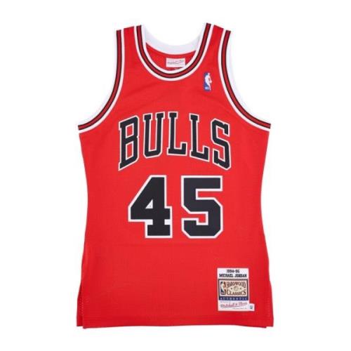 Michael Jordan Basketball Tank Top Mitchell & Ness , Red , Heren