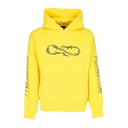 Gele Wire Hoodie met Slang Borduursel Propaganda , Yellow , Heren