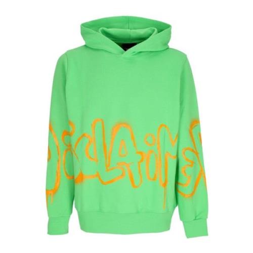 Big Logo Hoodie Lime Lichtgewicht Sweatshirt Disclaimer , Green , Here...