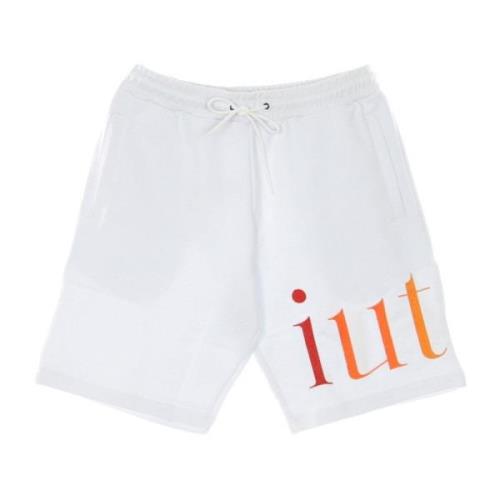 Witte Tracksuit Shorts voor Mannen Iuter , White , Heren