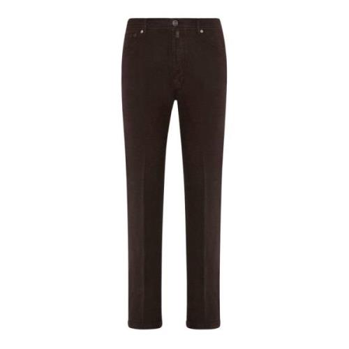 Cashmere Tailored Jeans Kiton , Brown , Heren