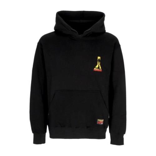 Nightmare Zwarte Hoodie Lange Mouw Propaganda , Black , Heren