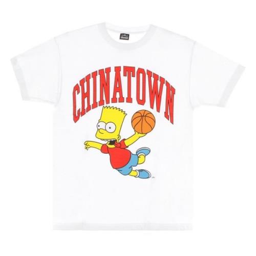 The Simpsons Wit T-shirt Market , White , Heren