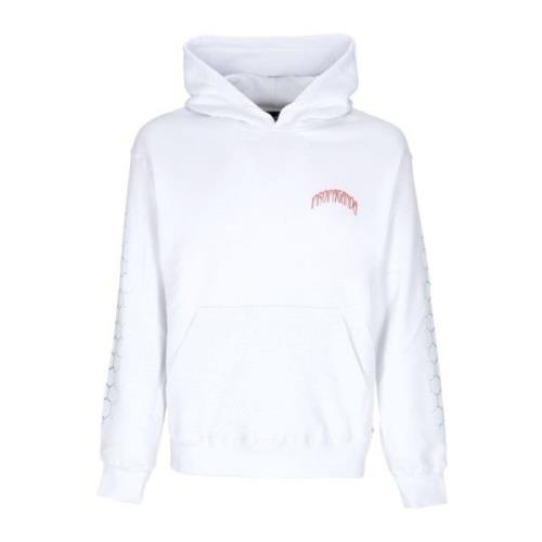 Triangle Sting Hoodie White Propaganda , White , Heren