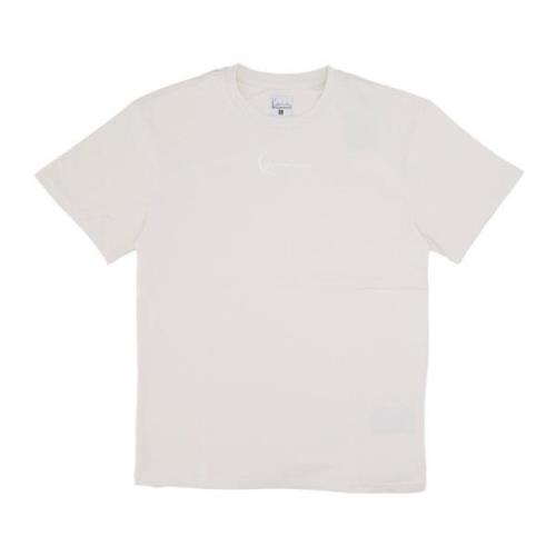 Essentiële Tee Off White Korte Mouw Karl Kani , White , Heren