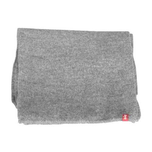 Grijs Logo Sjaal Levi's , Gray , Heren