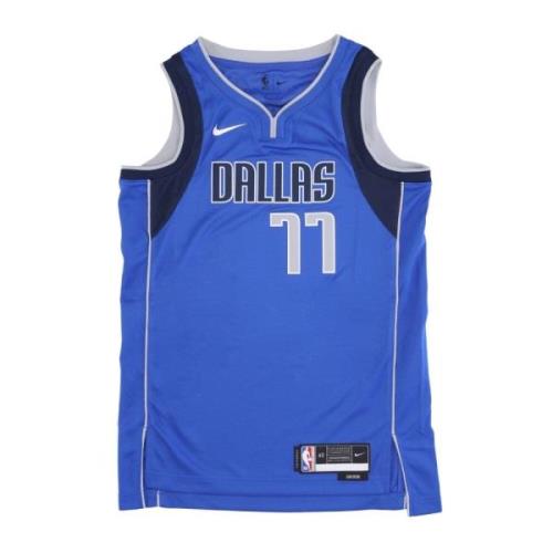 Luka Doncic NBA Icon Edition Jersey Nike , Blue , Heren