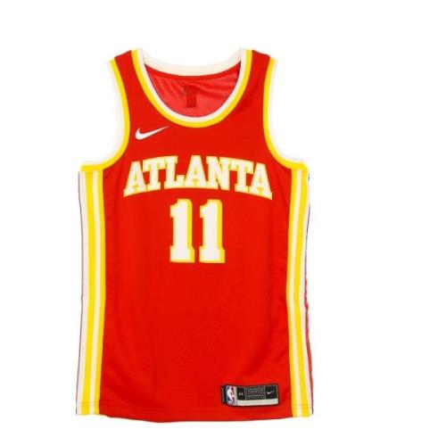 Basketbal Tanktop Swingman Trae Young Nike , Red , Heren