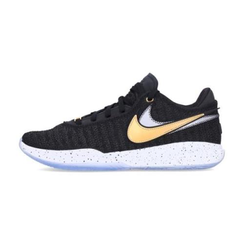 Xx Basketbalschoen Zwart/Goud/Wit/Platina Nike , Black , Heren