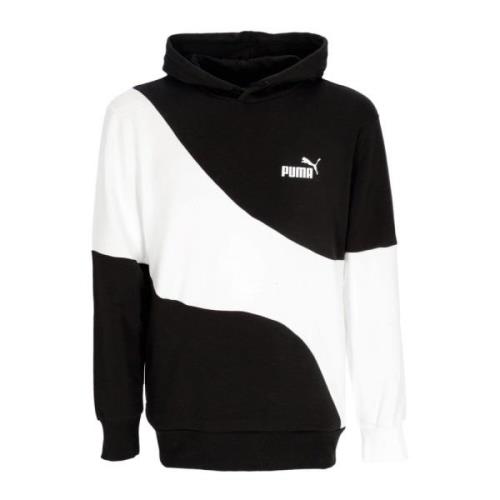 Power Cat Lichtgewicht Hoodie Zwart Puma , Black , Dames