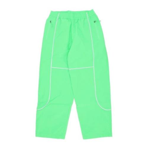 Winddichte Tracksuit Broek met Piping The North Face , Green , Heren