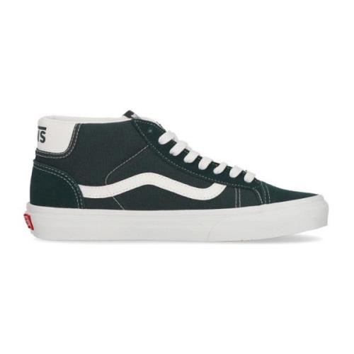 Mid Skool Sneaker Donker Spar Vans , Green , Heren