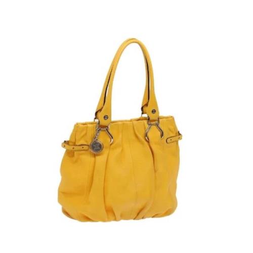 Pre-owned Shoulder Bag Celine Vintage , Yellow , Dames