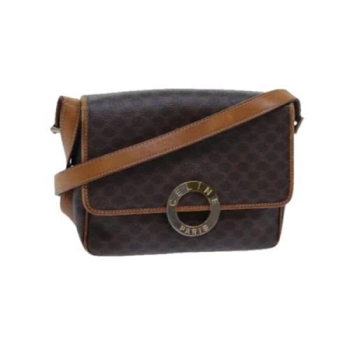 Pre-owned Canvas celine-bags Celine Vintage , Brown , Dames