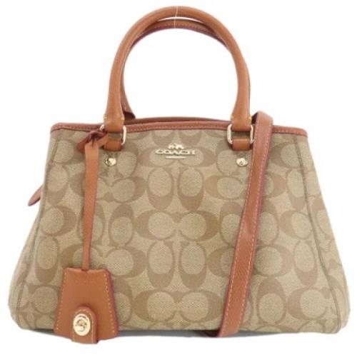 Pre-owned Plastic handbags Coach Pre-owned , Brown , Dames