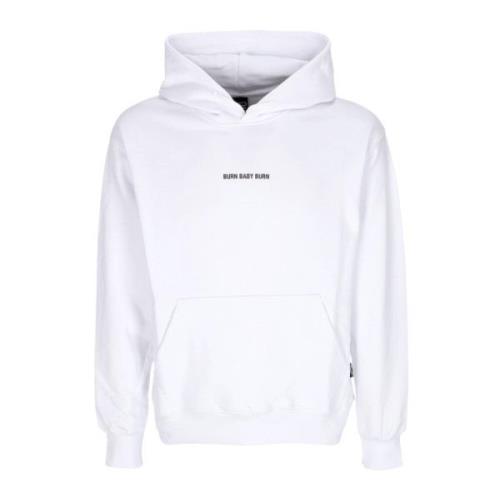 Slangenprint Lichtgewicht Hoodie Sweatshirt Propaganda , White , Heren