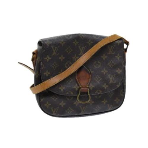 Pre-owned Canvas louis-vuitton-bags Louis Vuitton Vintage , Brown , Da...