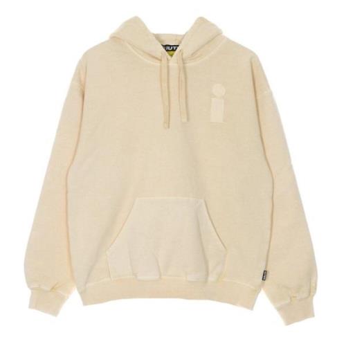 Monogram Hoodie Beige Iuter , Beige , Heren