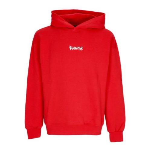 Sunset Logo Hoodie Lichtgewicht Sweatshirt Disclaimer , Red , Heren