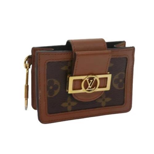 Pre-owned Canvas wallets Louis Vuitton Vintage , Brown , Dames