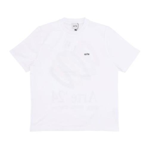 Hart Tee Wit Korte Mouw T-shirt Arte Antwerp , White , Heren