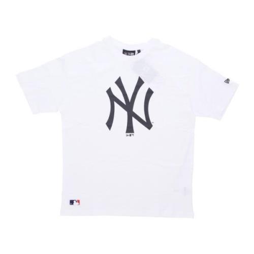 Yankees Baseball Tee White/Black New Era , White , Heren