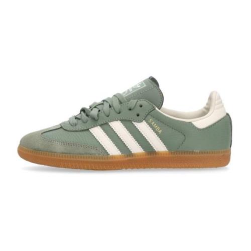 Retro Stijl Groene Lage Schoen Adidas , Green , Heren