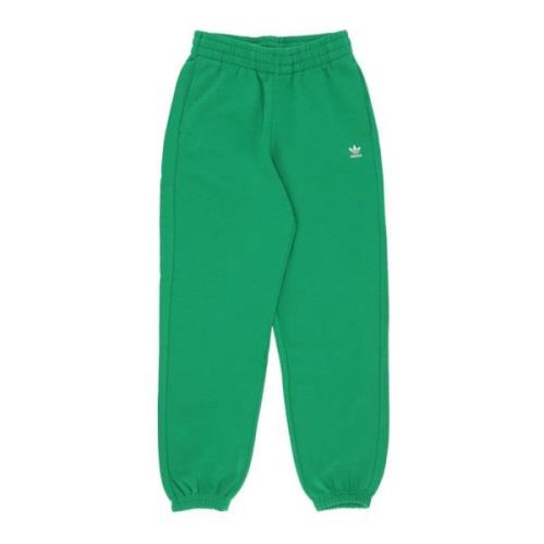 Groene Fleece Trainingsbroek Adidas , Green , Dames