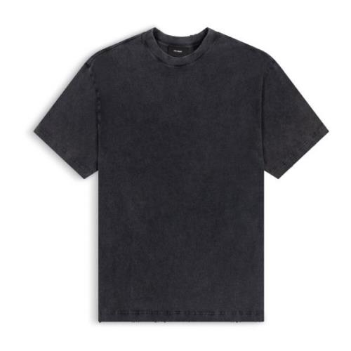 Optic Distressed T-shirt Axel Arigato , Black , Heren