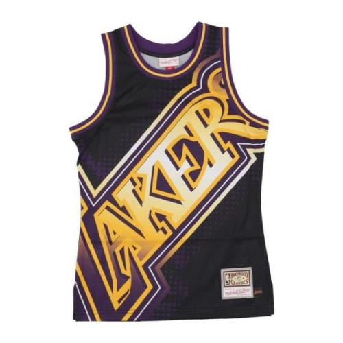 NBA Big Face Basketball Tank Top Mitchell & Ness , Multicolor , Heren