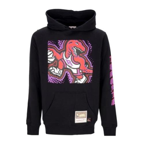 Toronto Raptors NBA Hoodie Zwart Mitchell & Ness , Black , Heren